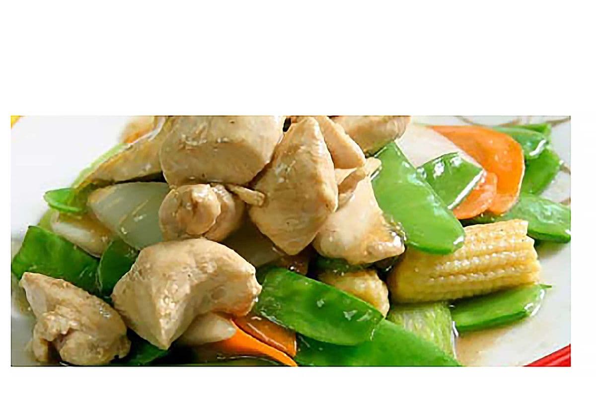 Chicken and Snow Peas