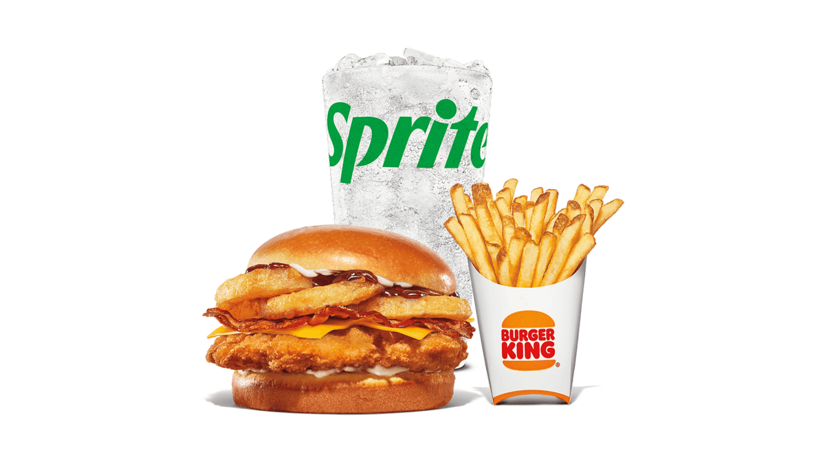 Roadhouse Crispy Chicken Sandwich Medium Combo