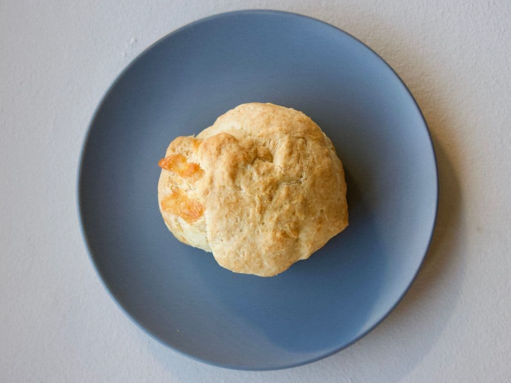 aged cheddar scone