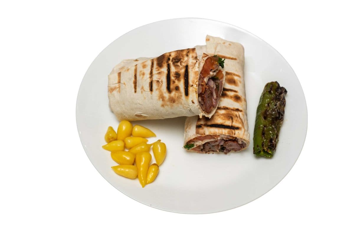 Mega Beef Shish Kebab Wrap