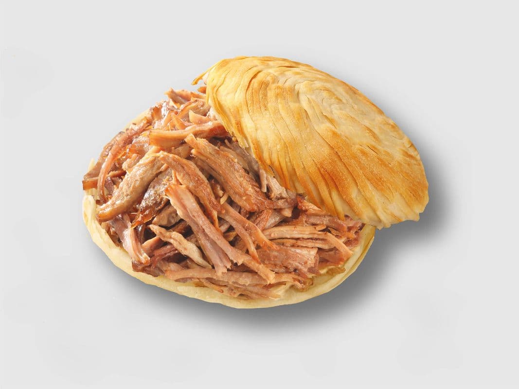 The Signature Pork / 经典腊汁肉夹馍