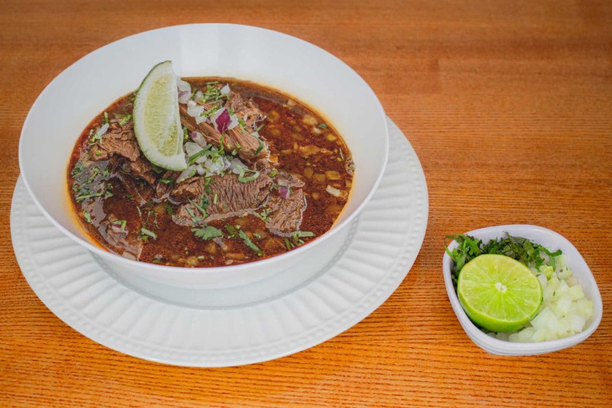 Caldo de Birria & Quesadilla