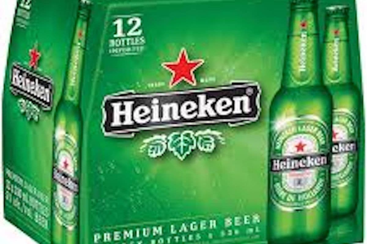 Heineken Beer 12 BOTTLES (12 x 355 ml Bottles)