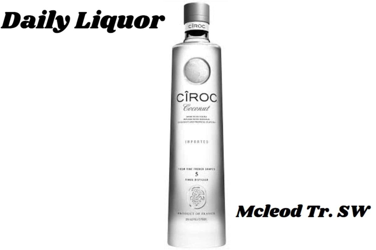CIROC COCONUT 750ML (1 x 750ML)