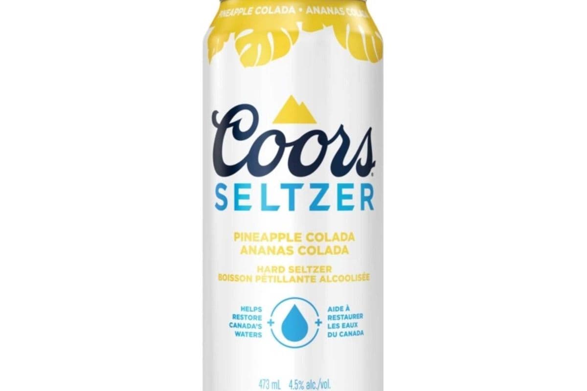 COORS SELTZER PINEAPPLE COLADA (473ML) (1 x 473ML)