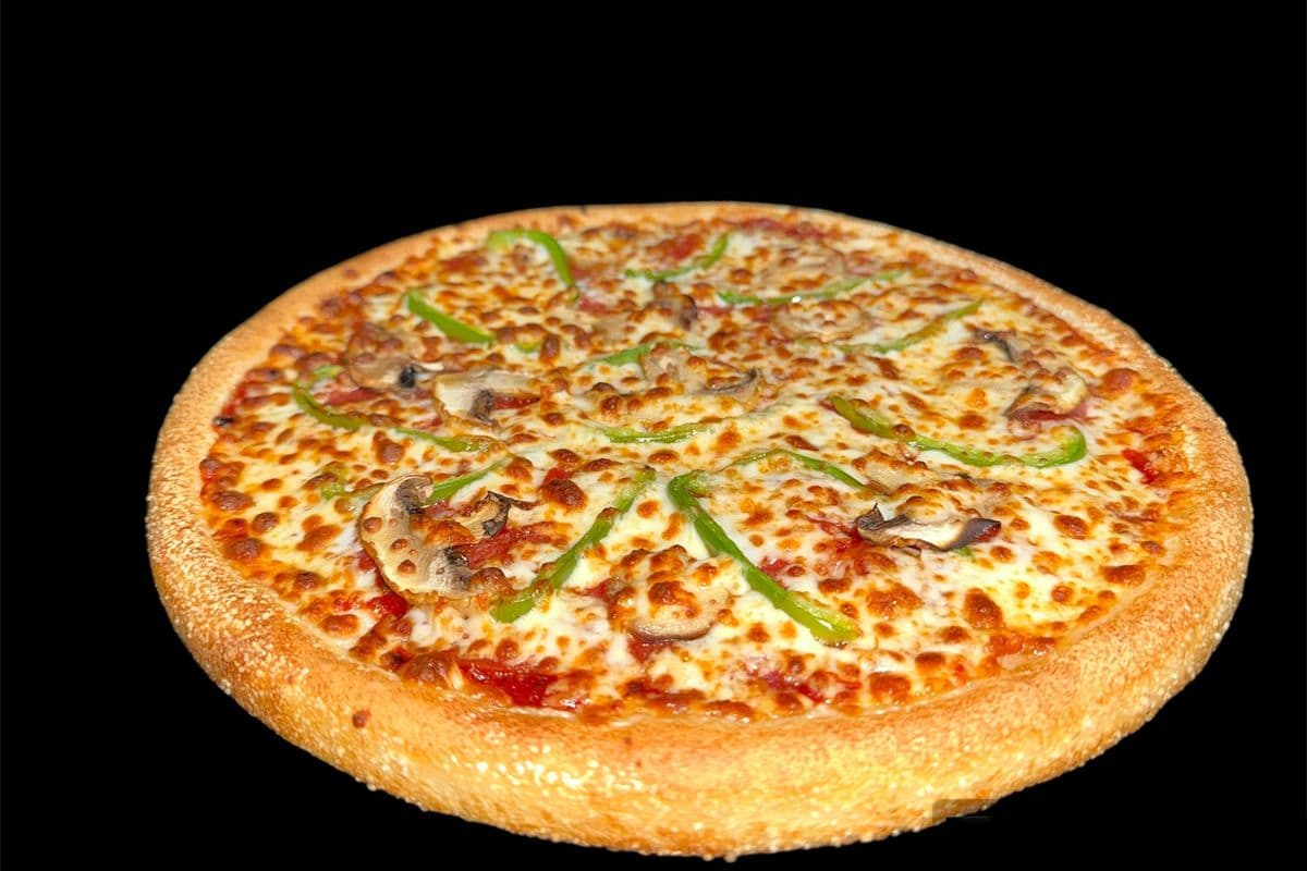 6. 10" Small Pepperoni, Mushrooms, and Green Peppers Pizza
