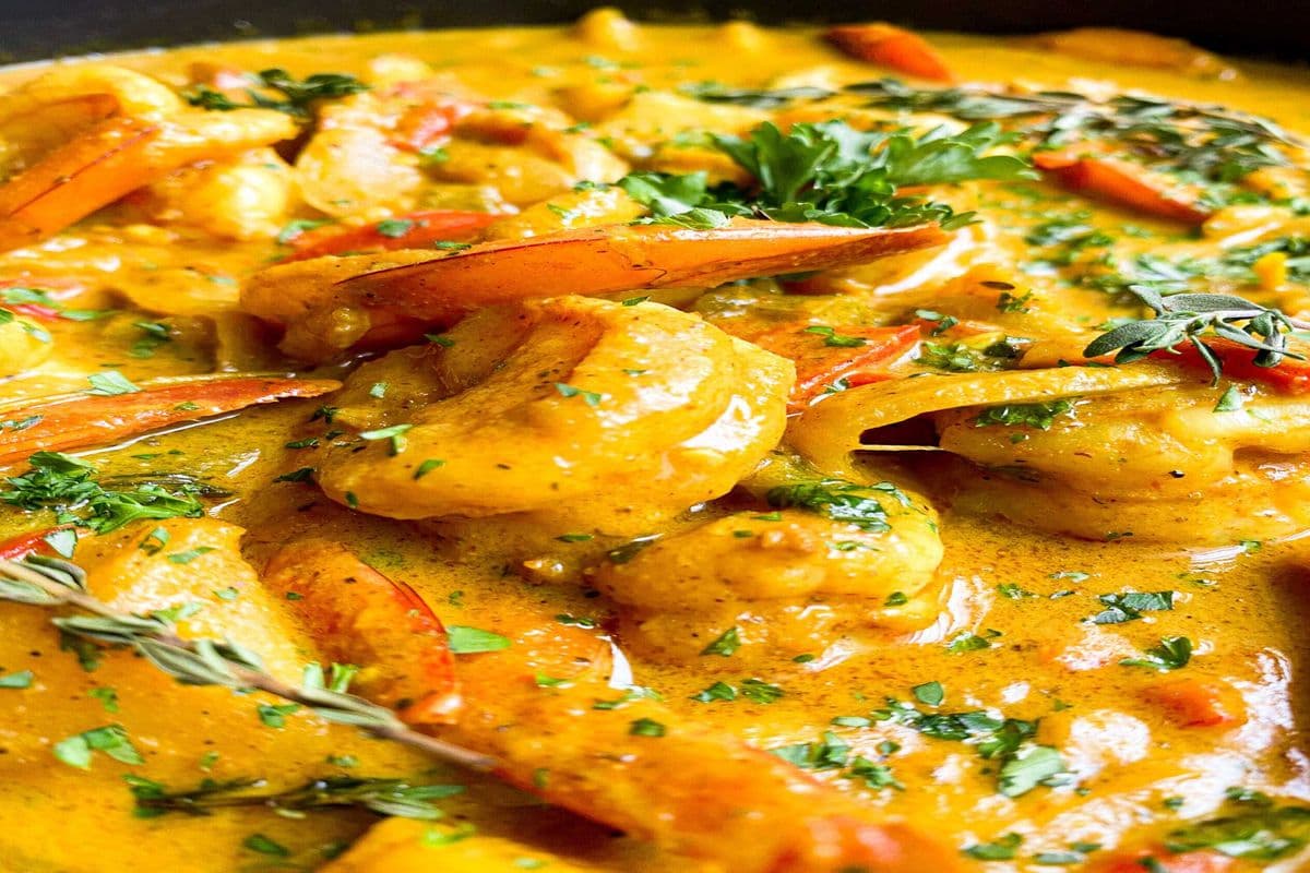 83. Thai Curried Jumbo Shrimp