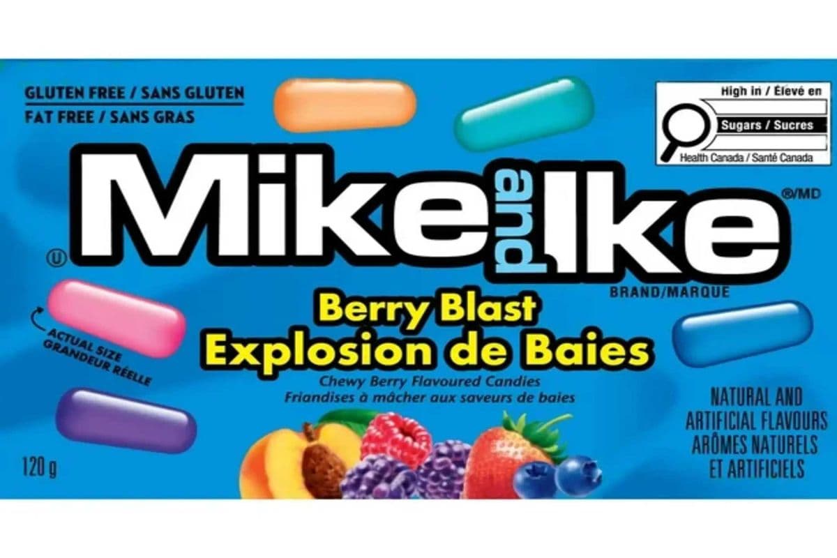 Mike And Ike Bery Blast (120 g)