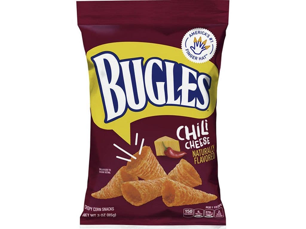 Bugles Chili Cheese 85g Corn Chips Snack