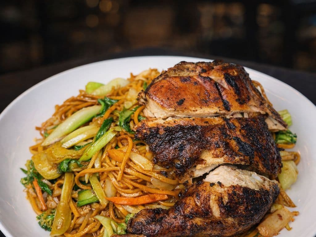 Jerk Chicken Chowmein