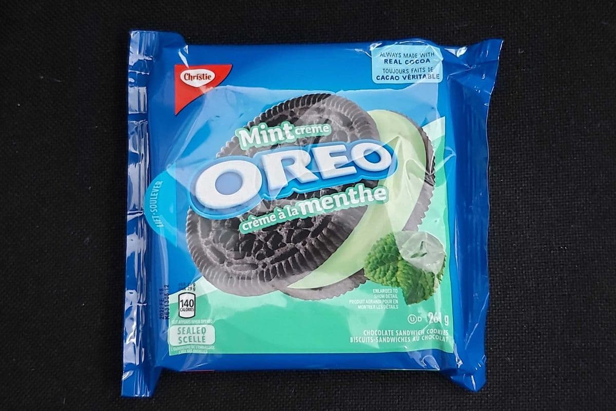 Biscuits Oreo Crème à la menthe/ Mint Cream 261g