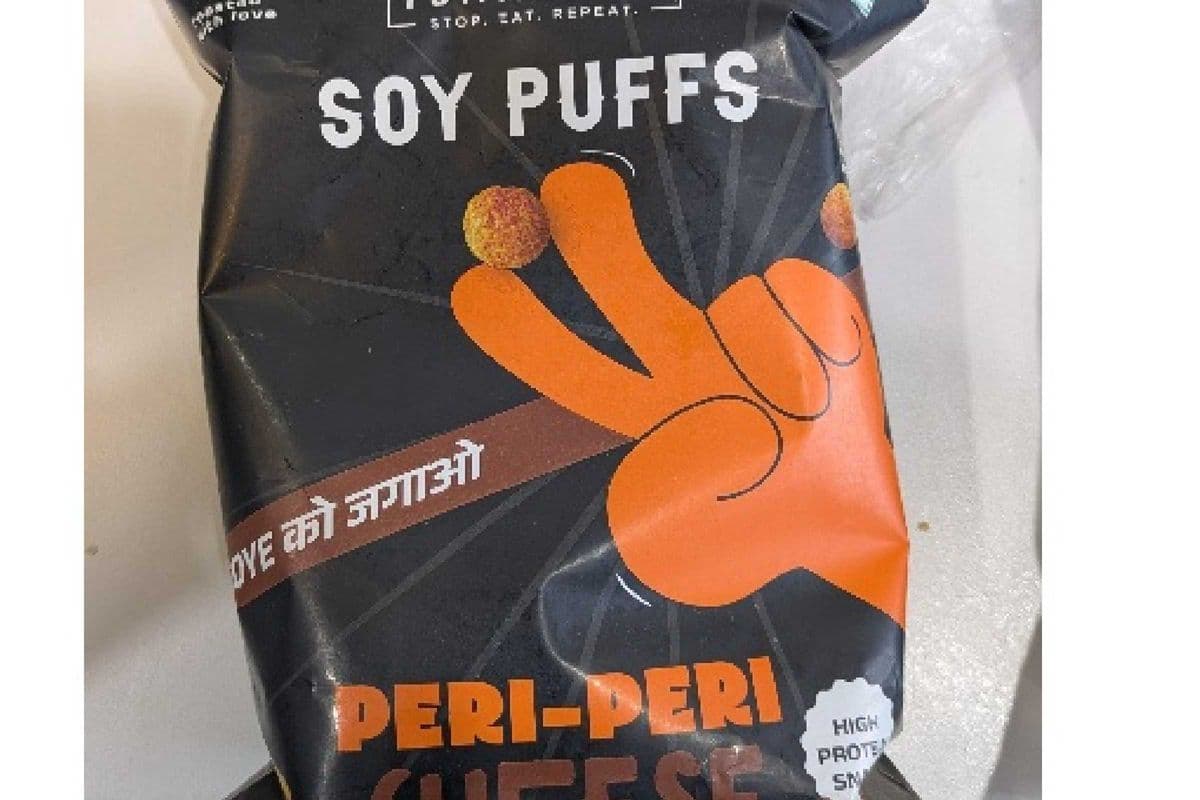 Yummchies Soy Puffs Peri-Peri Cheese (50 gms)
