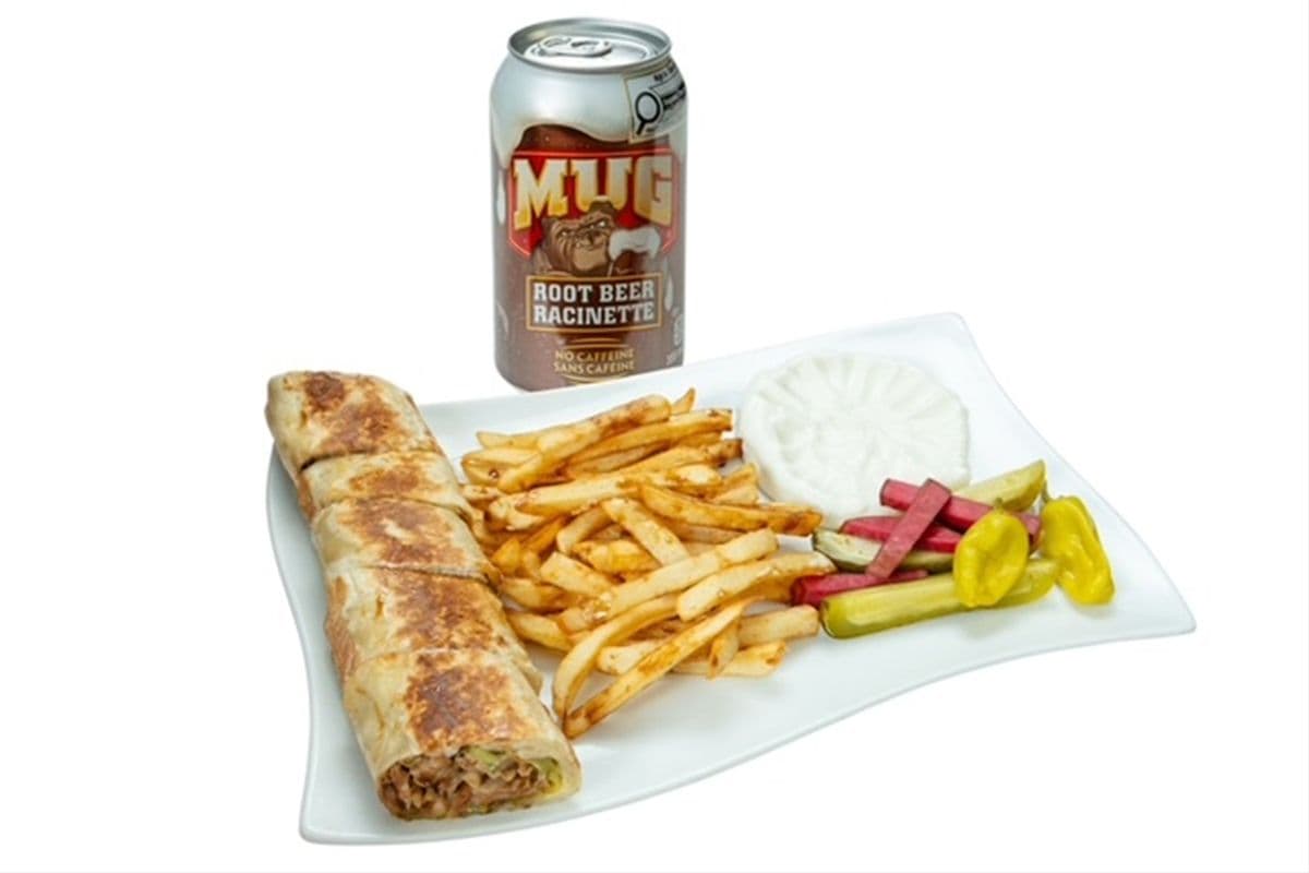 Chicken Arabic Shawarma Combo