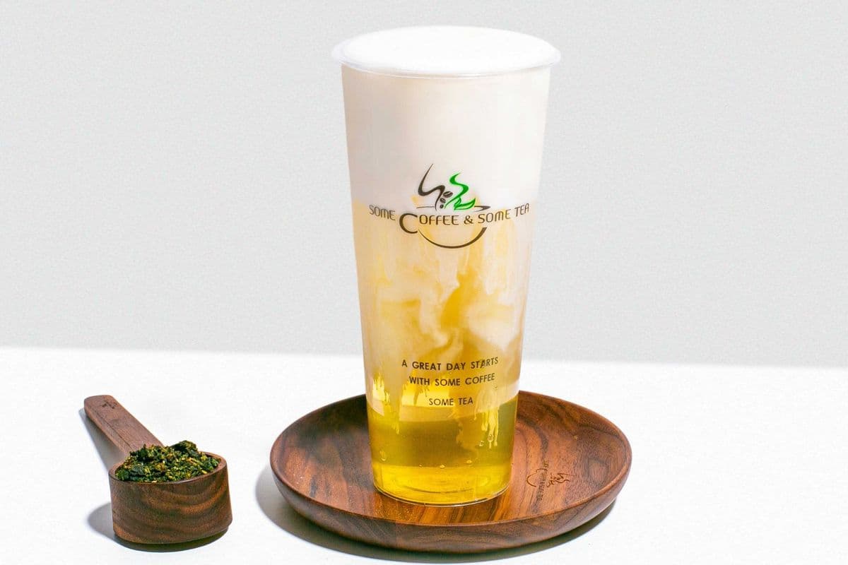 Honey Jasmine Green Tea with Cream Mousse (700ml) (700ml)
