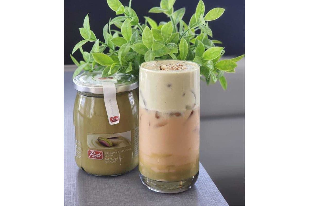 Pistachio Milk Tea