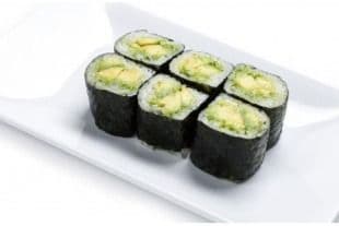H1. Avocado Maki (6 pcs)