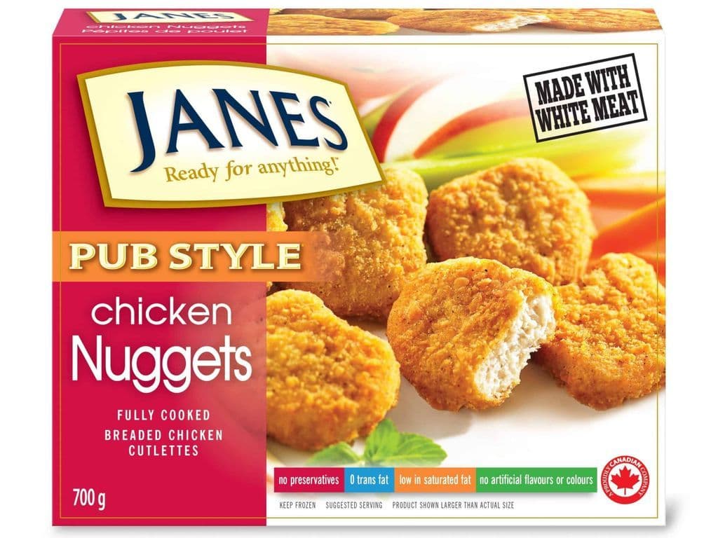 JANES PUB STYLE CHICKEN NUGGETS 700G
