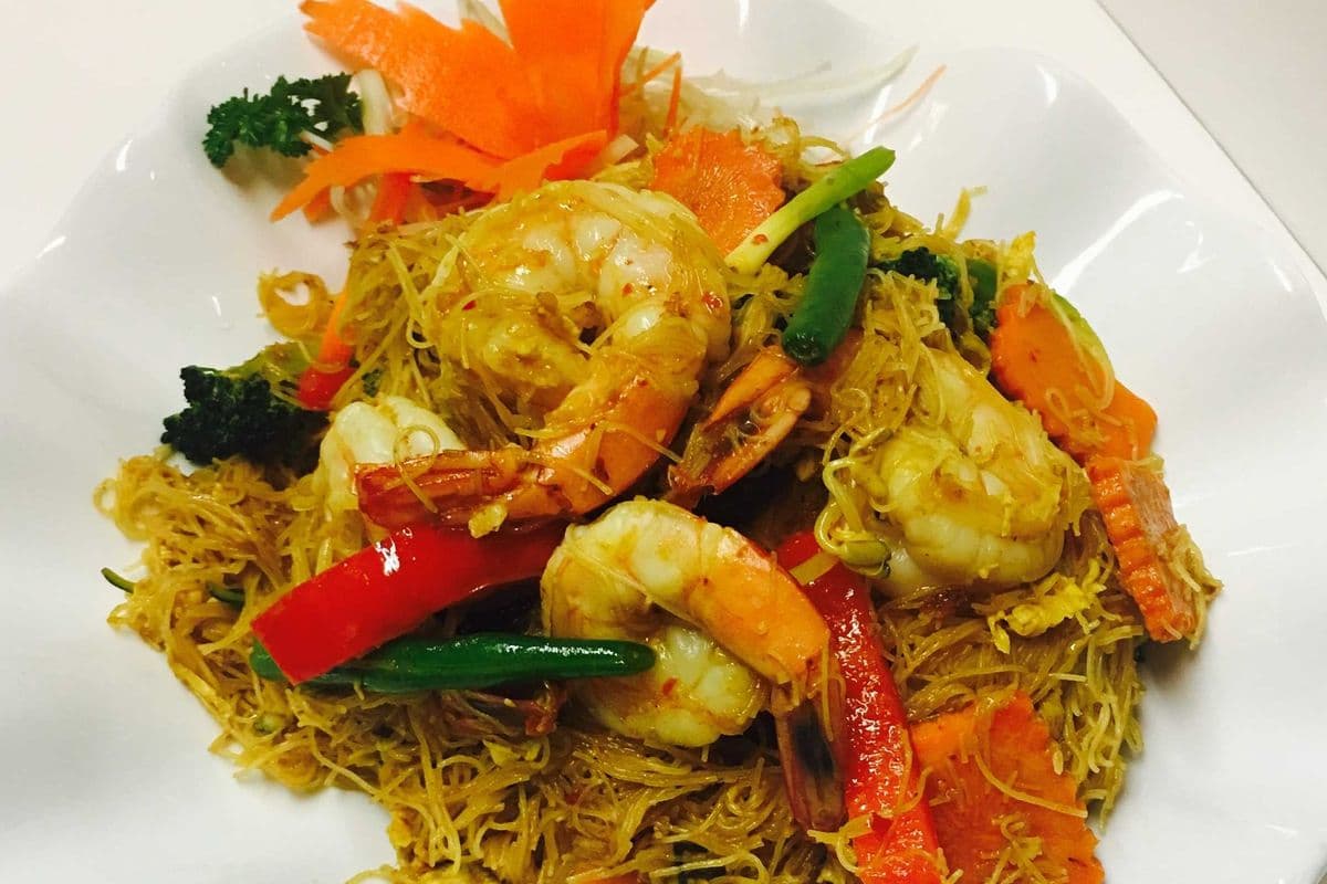 69. Thai Yellow Curry Noodle Stir Fry