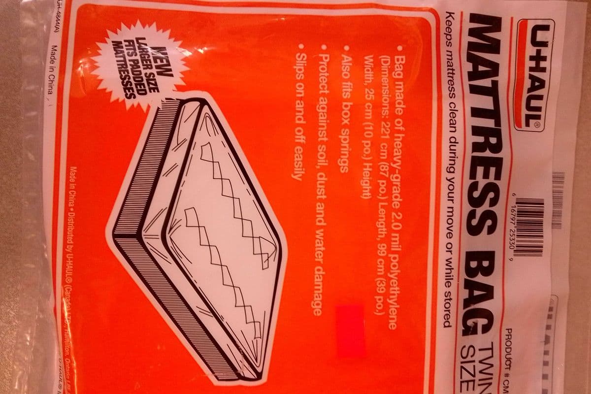 Mattress bag - twin size( L-221cm,W-99cm,H-25cm)