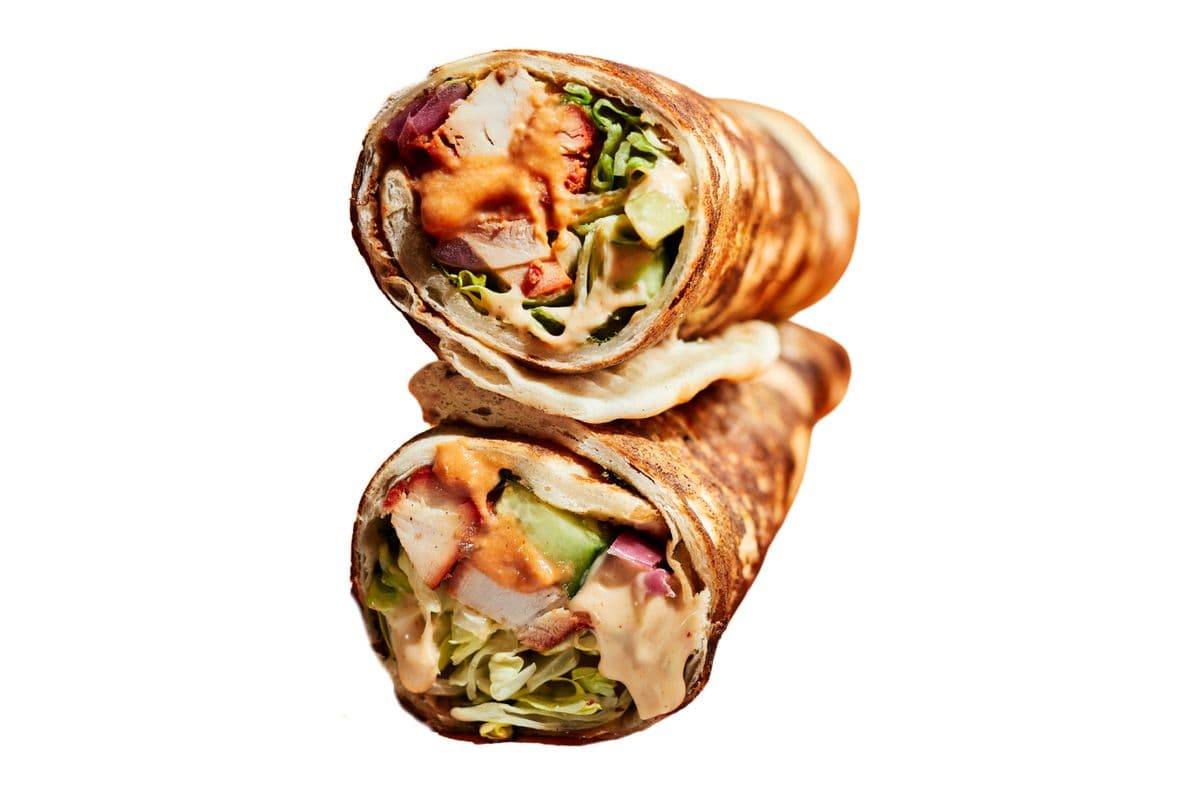 Wrap | Chickpea Masala