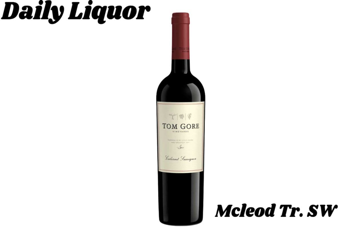 TOM GORE CABERNET SAUVIGNON 750ML (1 x 750ML)