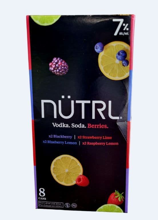 NUTRL 7 BERRIES MIX PACK (8x355ML)