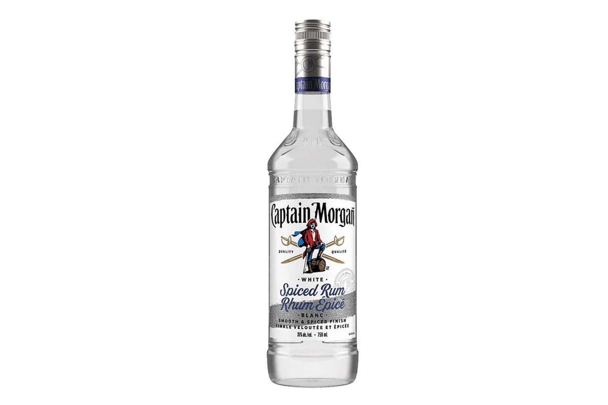 Captain Morgan White Spiced Rum (1 x 750 ml)