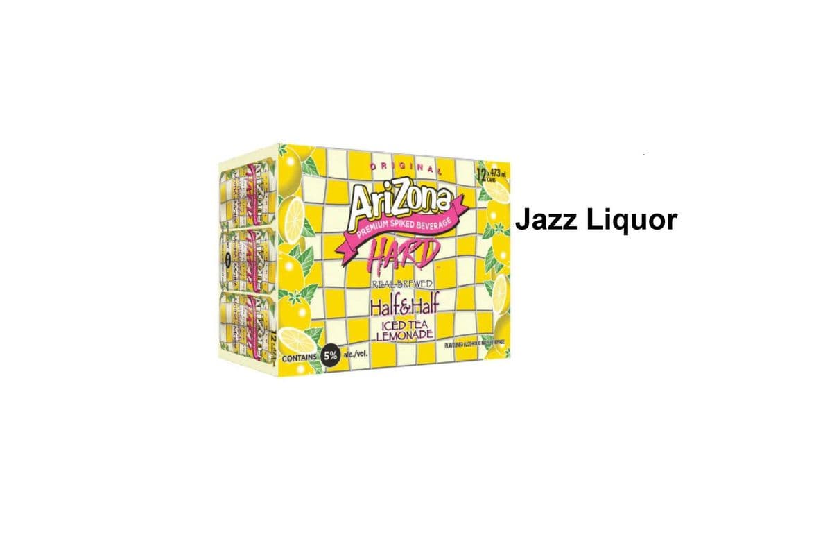 ARIZONA HARD HALF & HALF MIXER 12 CANS (1 x 12×355ML)