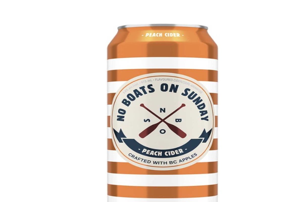 NO BOATS ON SUNDAY PEACH CIDER 4CANS (1 x 4*473ML)