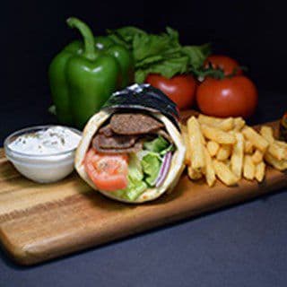 1 Pita with Fries and Drinks / 1 pita avec frite et boisson