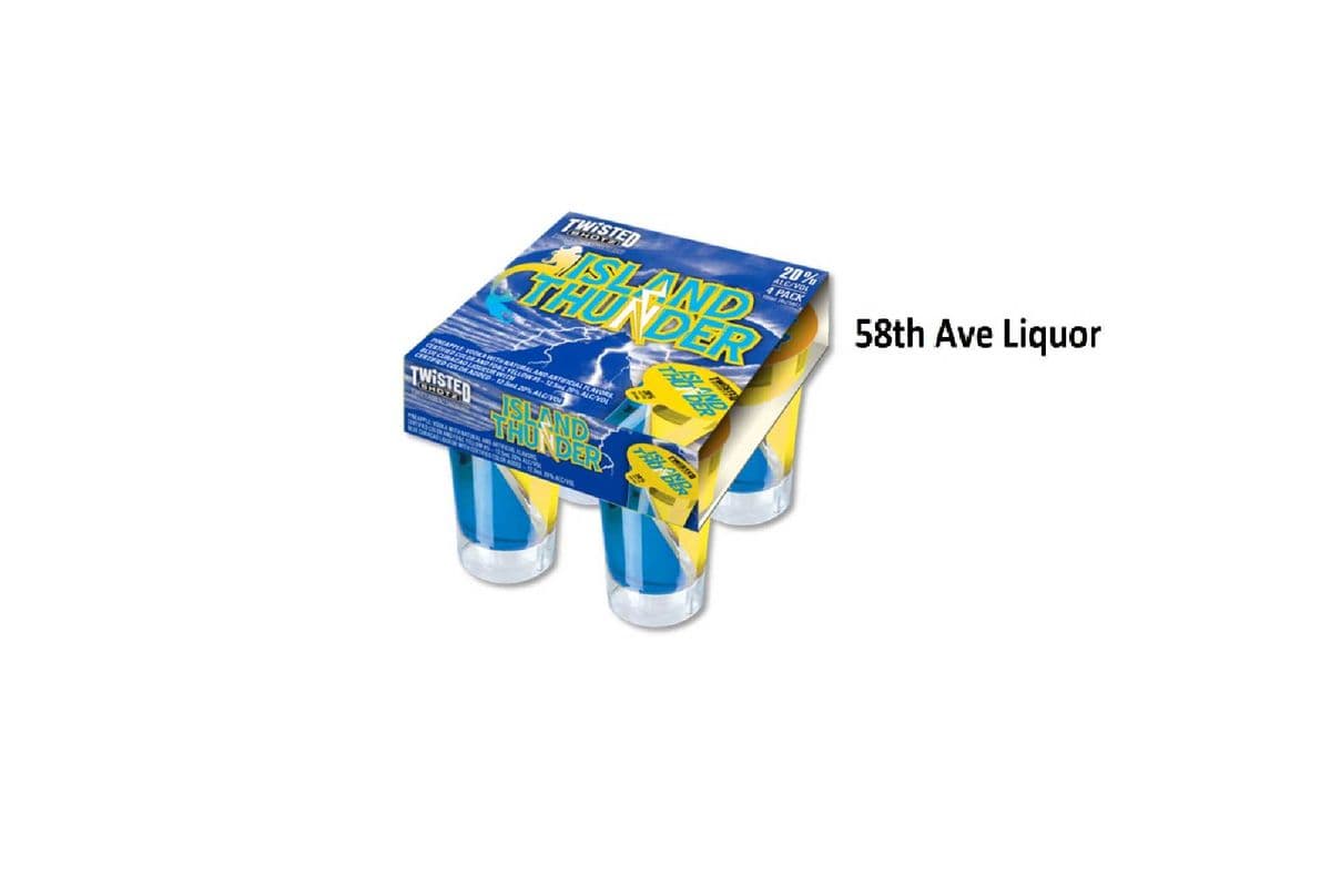 TWISTED SHOTZ ISLAND THUNDER (1 x 4x50ML)