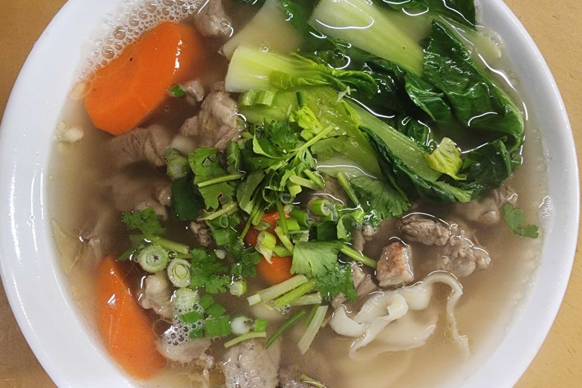1211. Sliced Noodles with Lamb