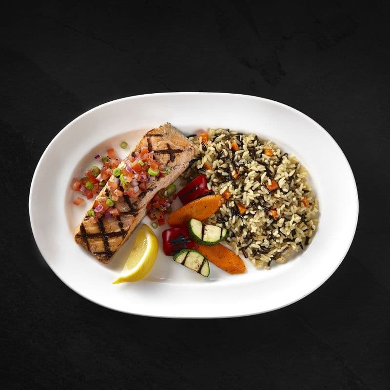Saumon grillé 
