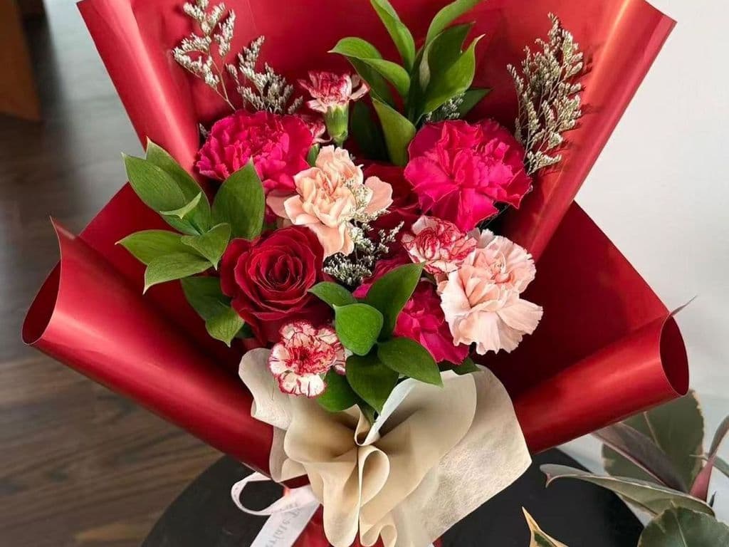MOTHER'S DAY CARNATION BOUQUET LARGE #3