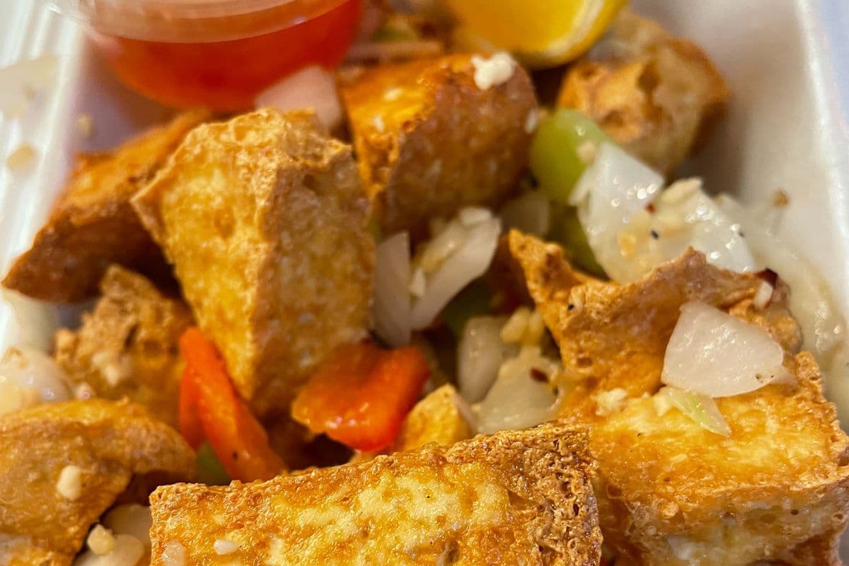 65. Salt and Pepper Deep Fried Tofu