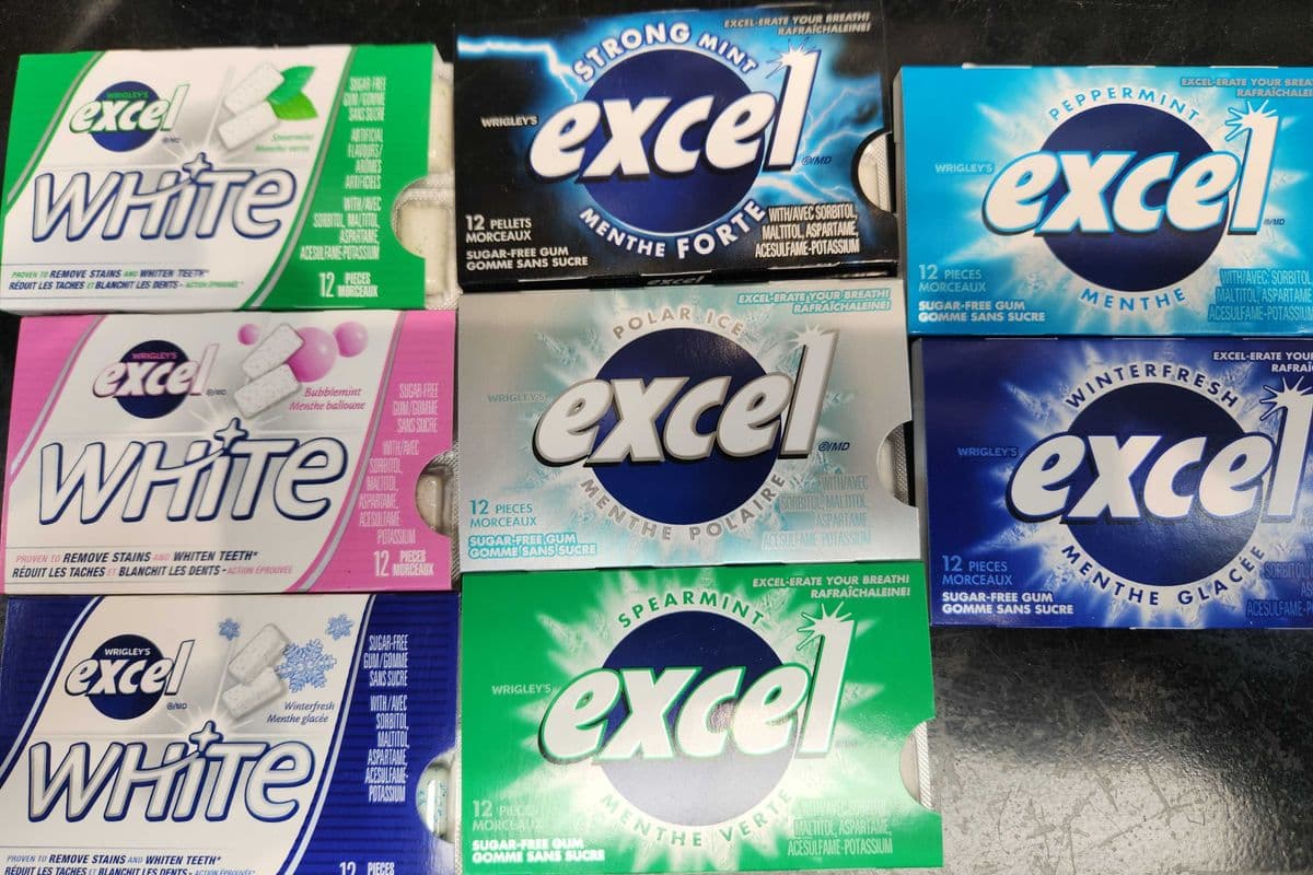 Excel gomme (12 mcx) / Excel Gum (12 pcs)