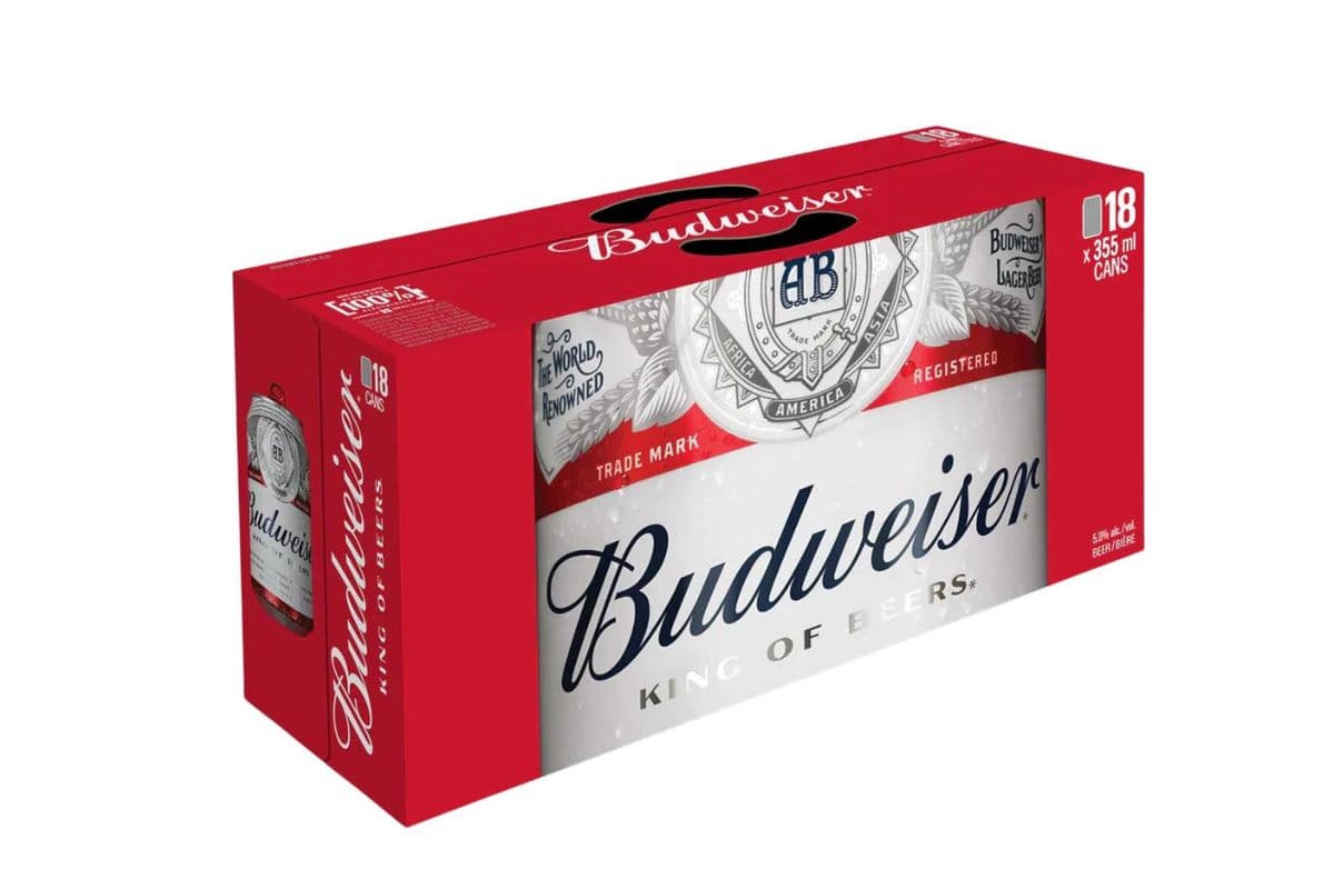 Budweiser (18 x 355 ml)