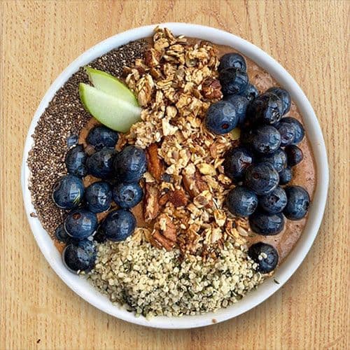 Almond Chocolate Bowl
