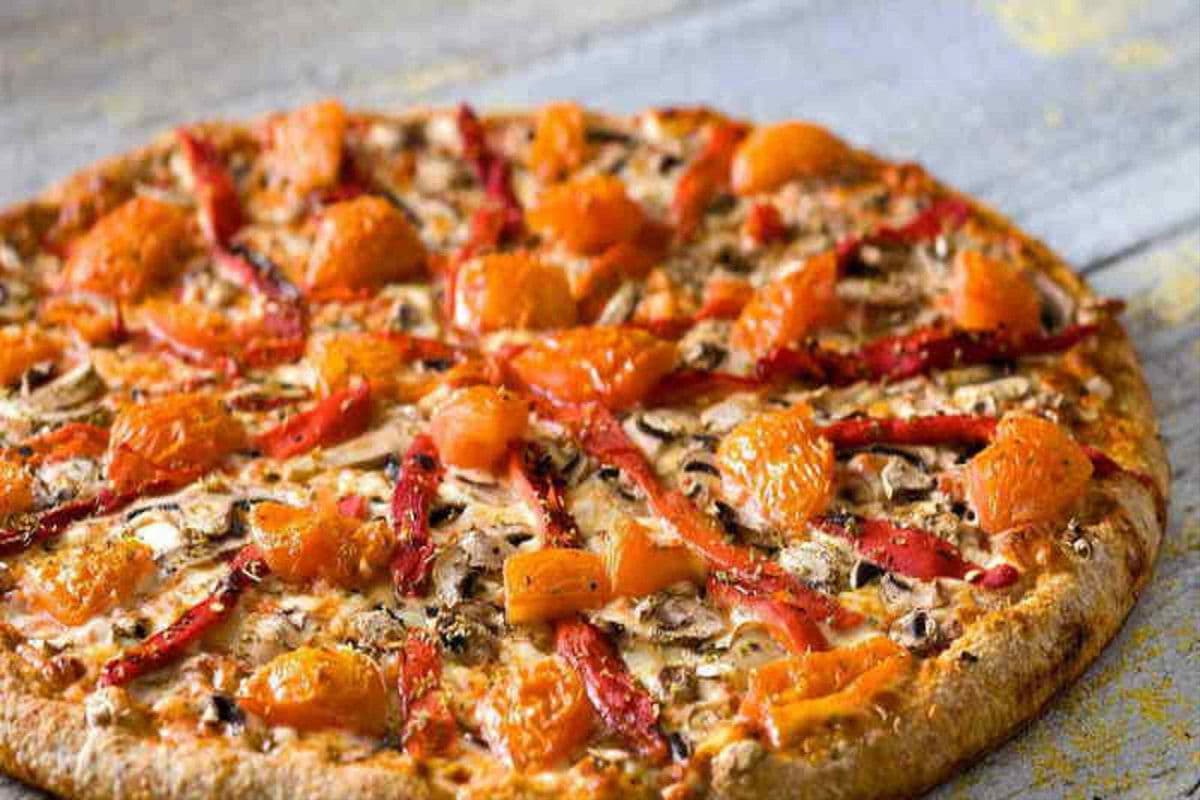Large Whole Wheat Veggie Pizza - Vegetarian