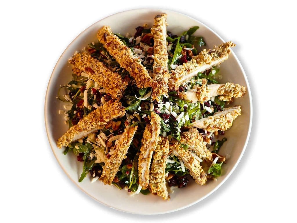 Pecan Chicken Rocket Salad