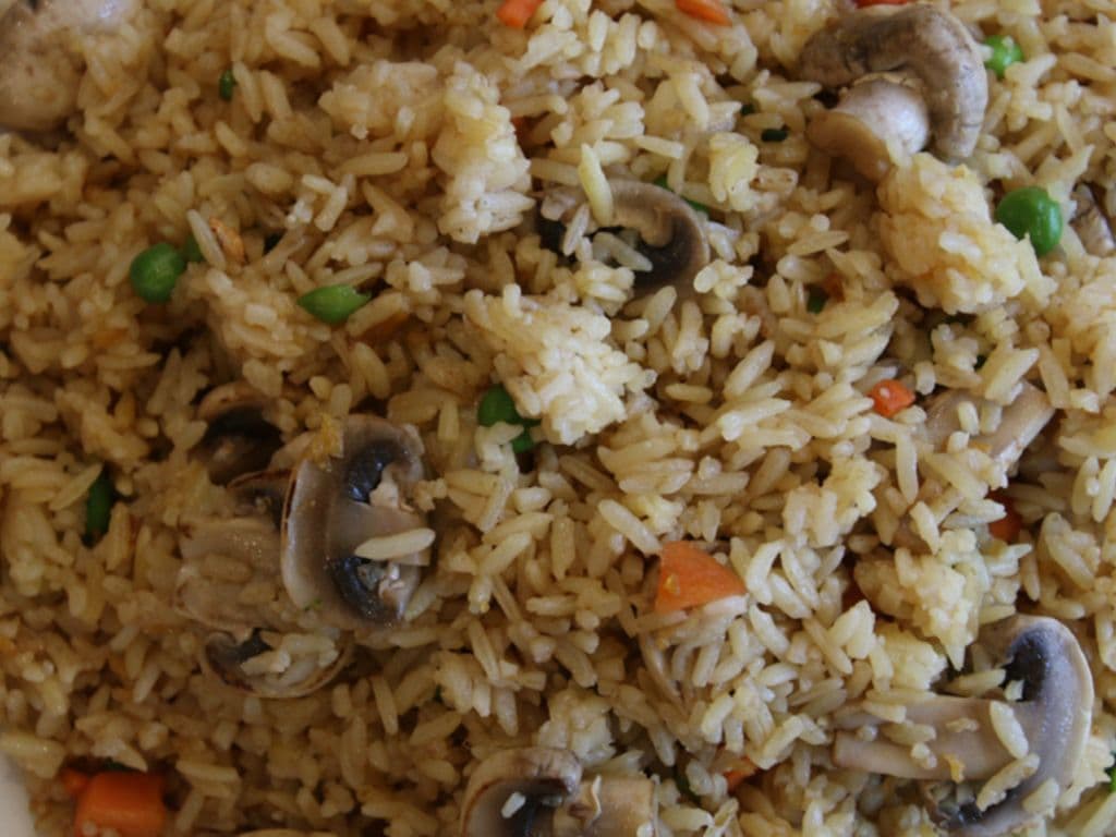 Mushroom Fried Rice