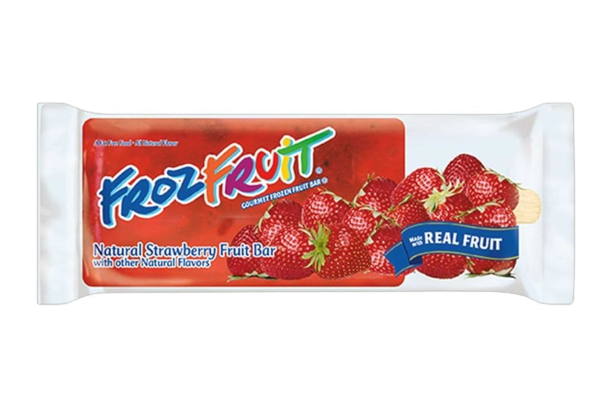 FrozFruit Strawberry Fruit Bar (103.5 ml ) (130 Cal)