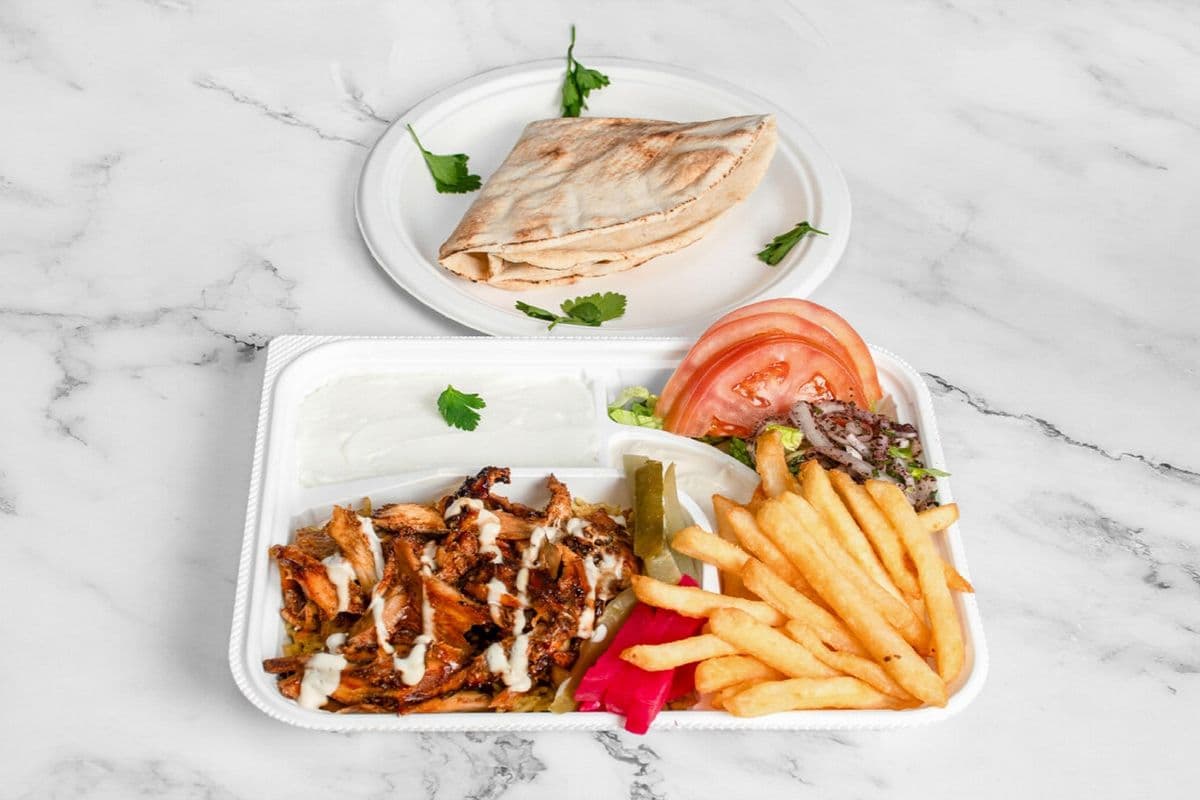 Chicken Shawarma Plate