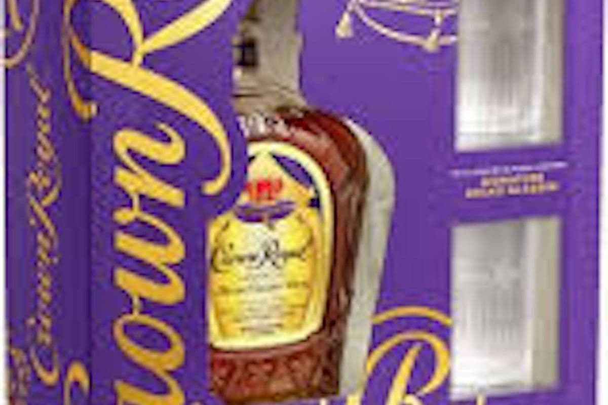 CROWN ROYAL 750ML SIGNATURE ROCKS GLASSES 750ML (1 x 750ML)