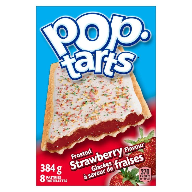 Kelloggs Pop Tarts Strawberry (384 g)