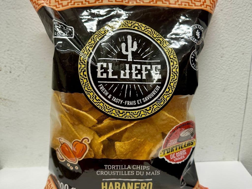 EL JEFE TORTILLA CHIPS HABANERO 350G