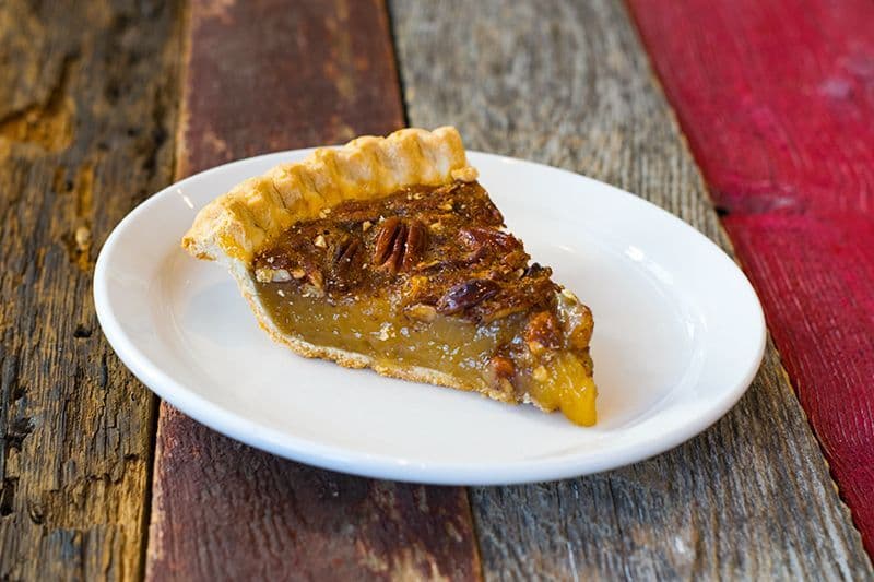 Tarte aux pacanes.