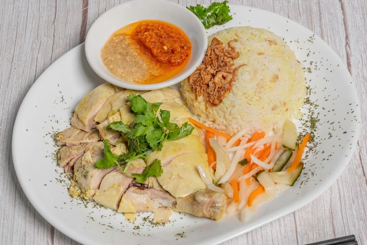 Hoi Nam Chicken with Rice / 海南雞飯
