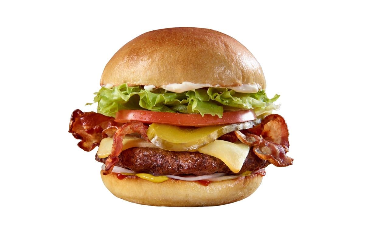 Smokey Cheddar Bacon Burger