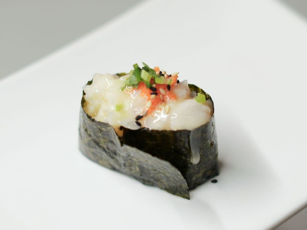Chopped Scallop Nigiri